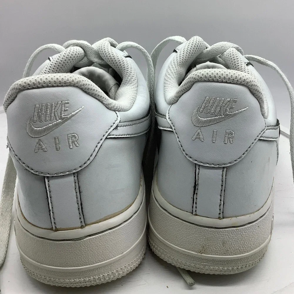 Nike Air Force‎ 1 07 Low Mens 8.5 White Black Piping CW2288-111 Sneakers
